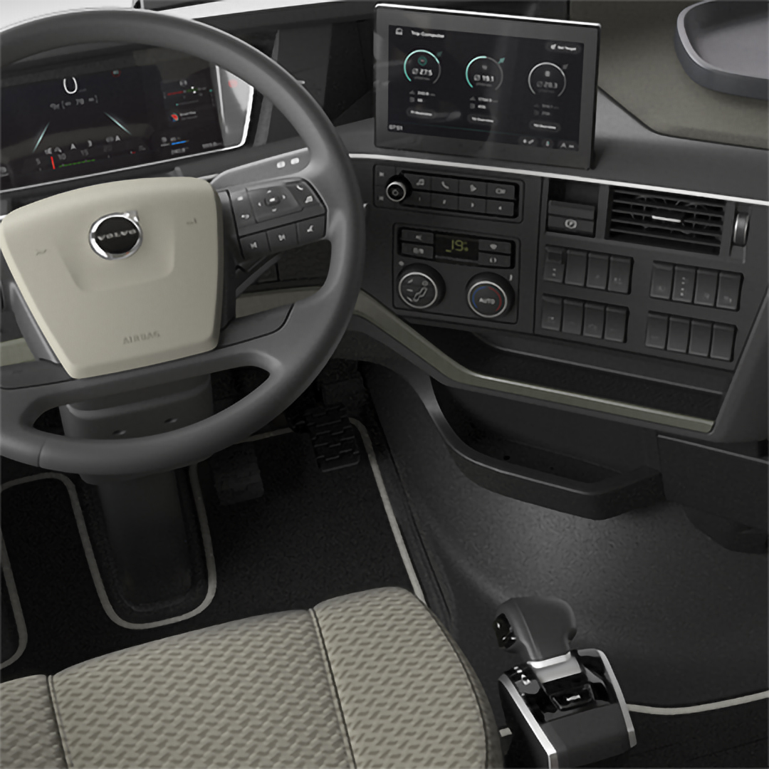 Volvo FH Aero with plush trim progressive, interior trim level