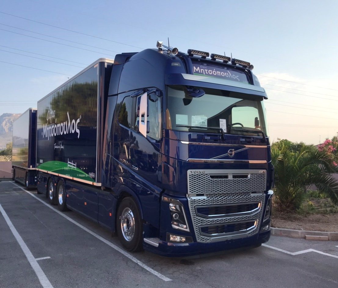  VOLVO FH16 της εταιρείας ΦΑΡΜΑ ΜΗΤΣΟΠΟΥΛΟΣ